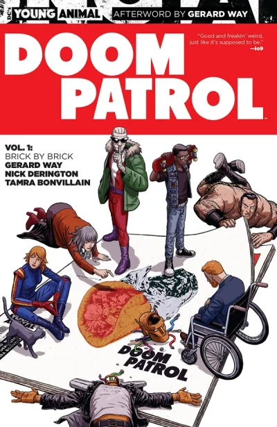 NieTylkoGry - https://nietylkogry.pl/post/recenzja-komiksu-doom-patrol-brick-by-brick...