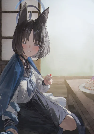 mesugaki - #anime #randomanimeshit #bluearchive #kikyou #nekomimi