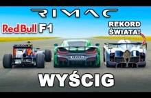 Bolid F1 vs Rimac vs McMurtry: WYŚCIG