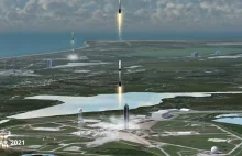 Wszystkie starty SpaceX - animacja