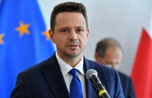 Trzaskowski: Zawiesić budowę CPK, przekop Mierzei Wiślanej i PFN