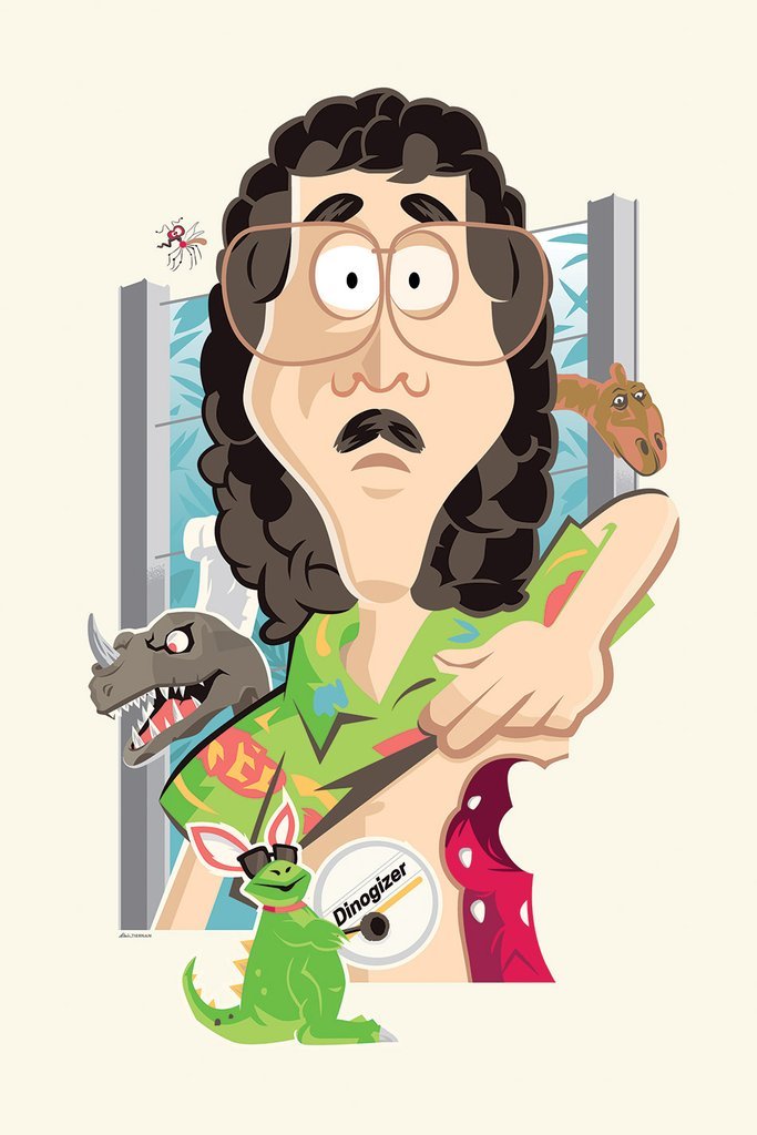 The Gallery1988 show features work inspired by Yankovic’s songs, his 1989 cult movie ‘UHF,’ and the man himself.
Awesome Art Inspired by ‘Weird Al’ Yankovic