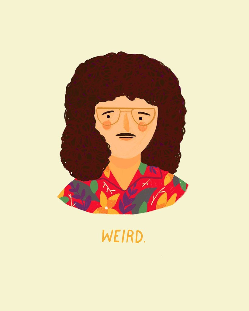 The Gallery1988 show features work inspired by Yankovic’s songs, his 1989 cult movie ‘UHF,’ and the man himself.
Awesome Art Inspired by ‘Weird Al’ Yankovic