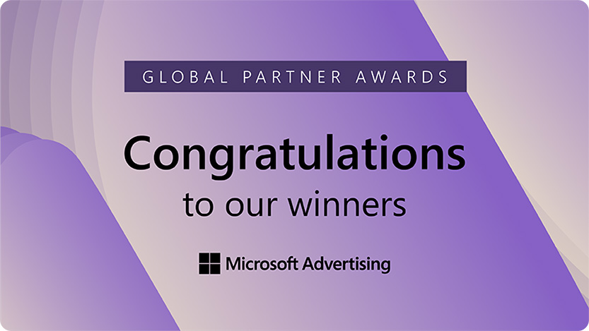 Microsoft Advertising Global Partner Awards.