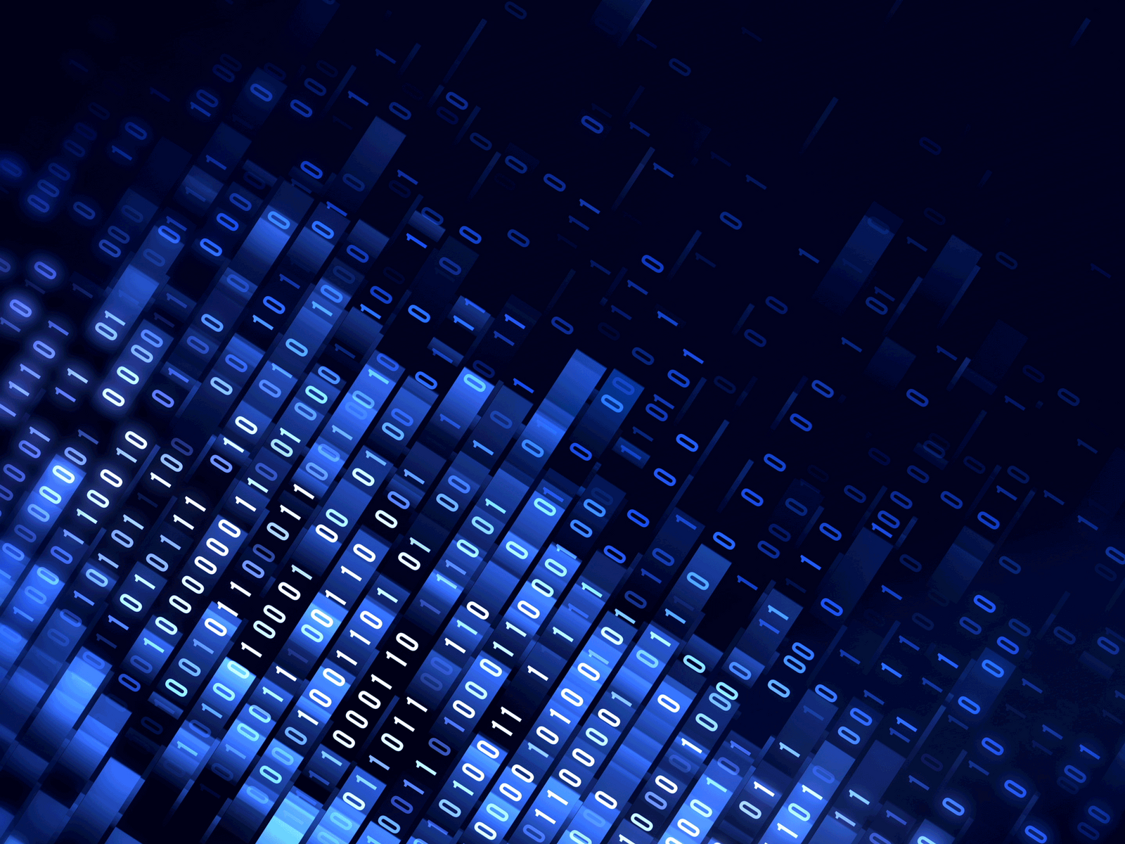 Binary code in blue DKosig iStock-1300112022 - Credit: DKosig iStock - 1300112022