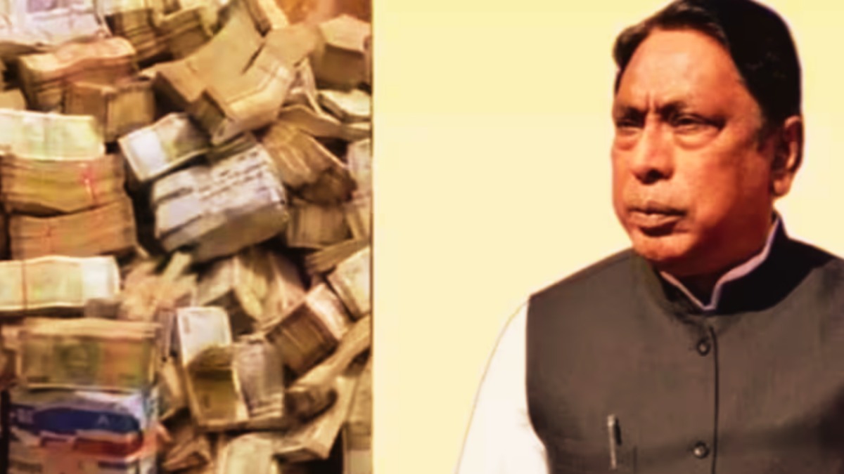 ED raids Jharkhand Minister Servant 25 crore recovered