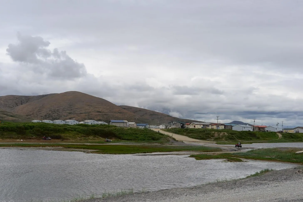 The Iñupiaq residents of the village of Brevig Mission depend on subsistence harvests of fish, wildlife and berries. Some fear a planned graphite mine nearby could interfere with their way of life. (Photo by Berett Wilber for Northern Journal)