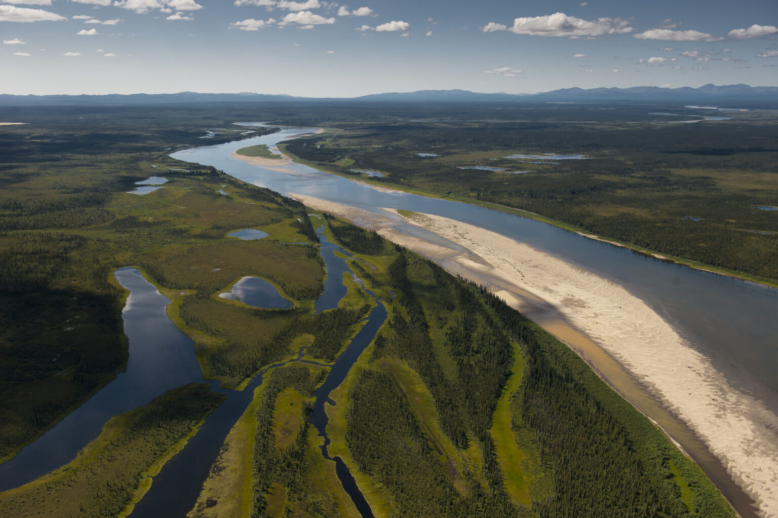 The Kobuk River is seen on July 22, 2012. (Photo by Neal Herbert/National Park Service