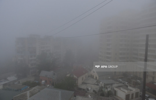 Hazırda dumanlı hava müşahidə olunur