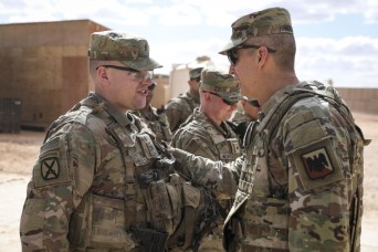 National Guard leaders visit troops deployed in Middle East