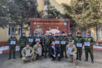 Virginia Guard Conducts Infantry Tactics Exchange in Tajikistan