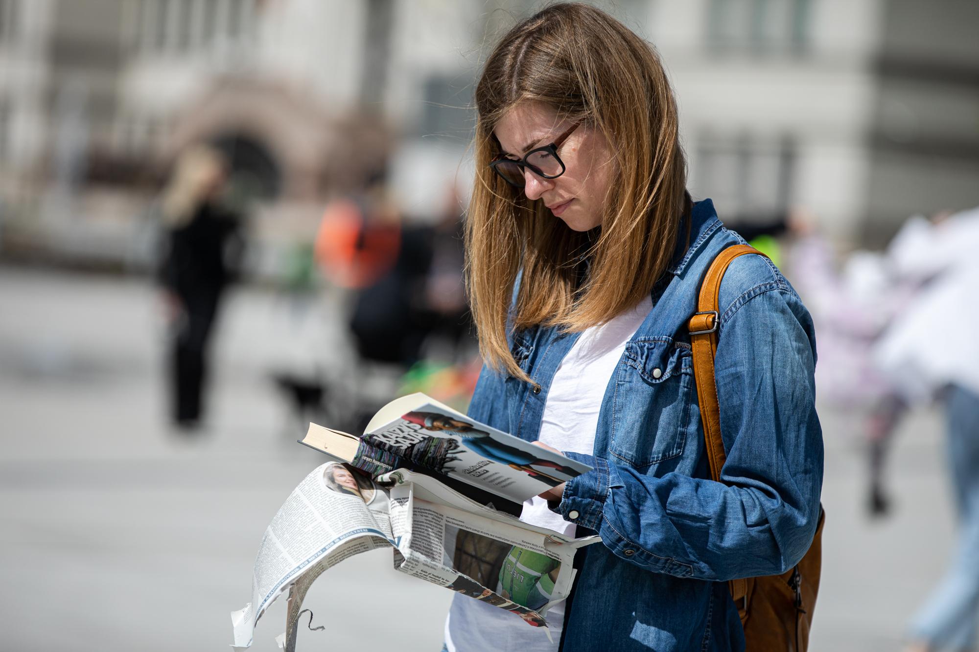 Half of population in Latvia is reading books