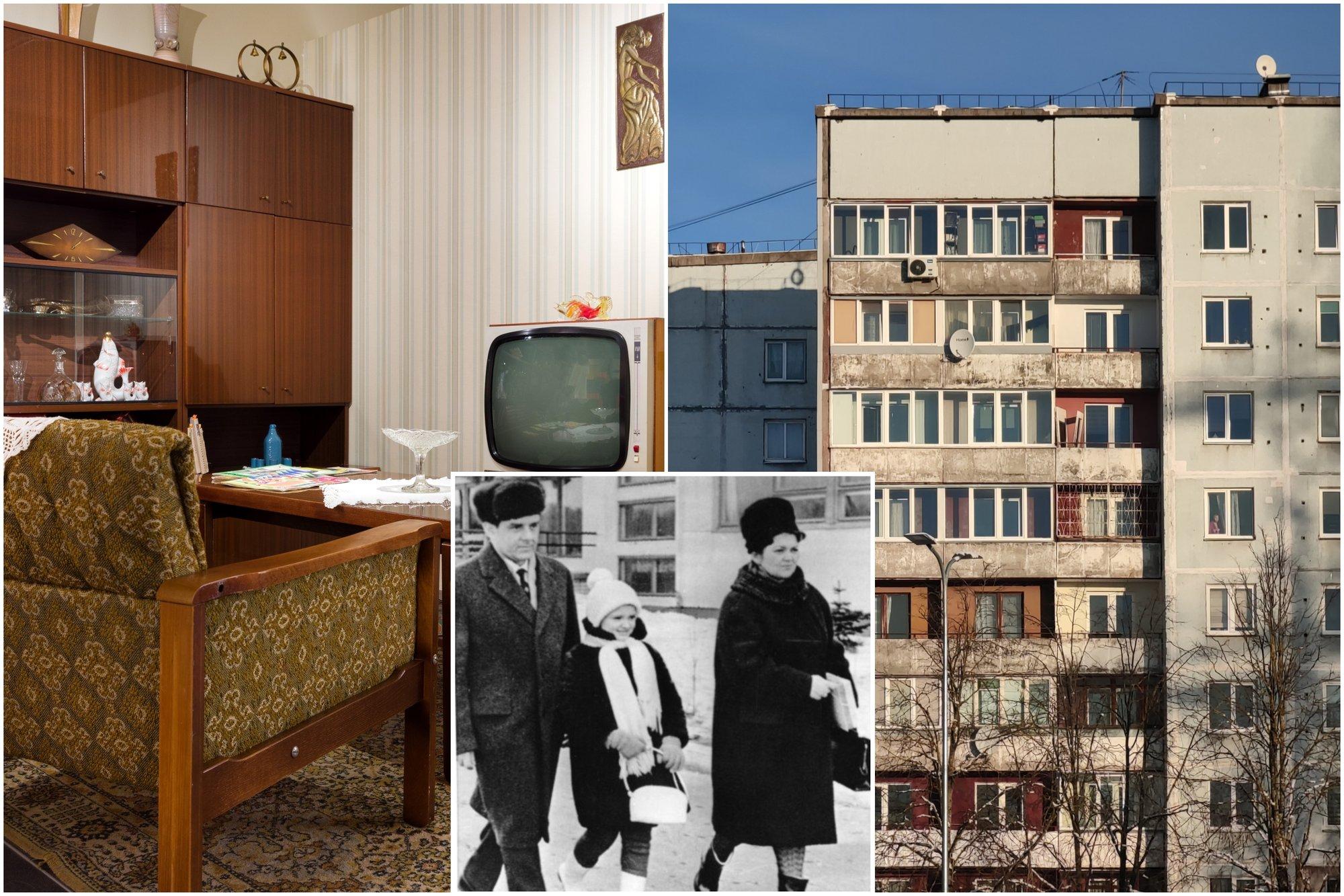 Didžiausia sovietmečio siekiamybė – butas chruščiovkėje: laukę ilgus metus, žmonės gaudavo ne tik būstą, bet ir absurdišką buitį