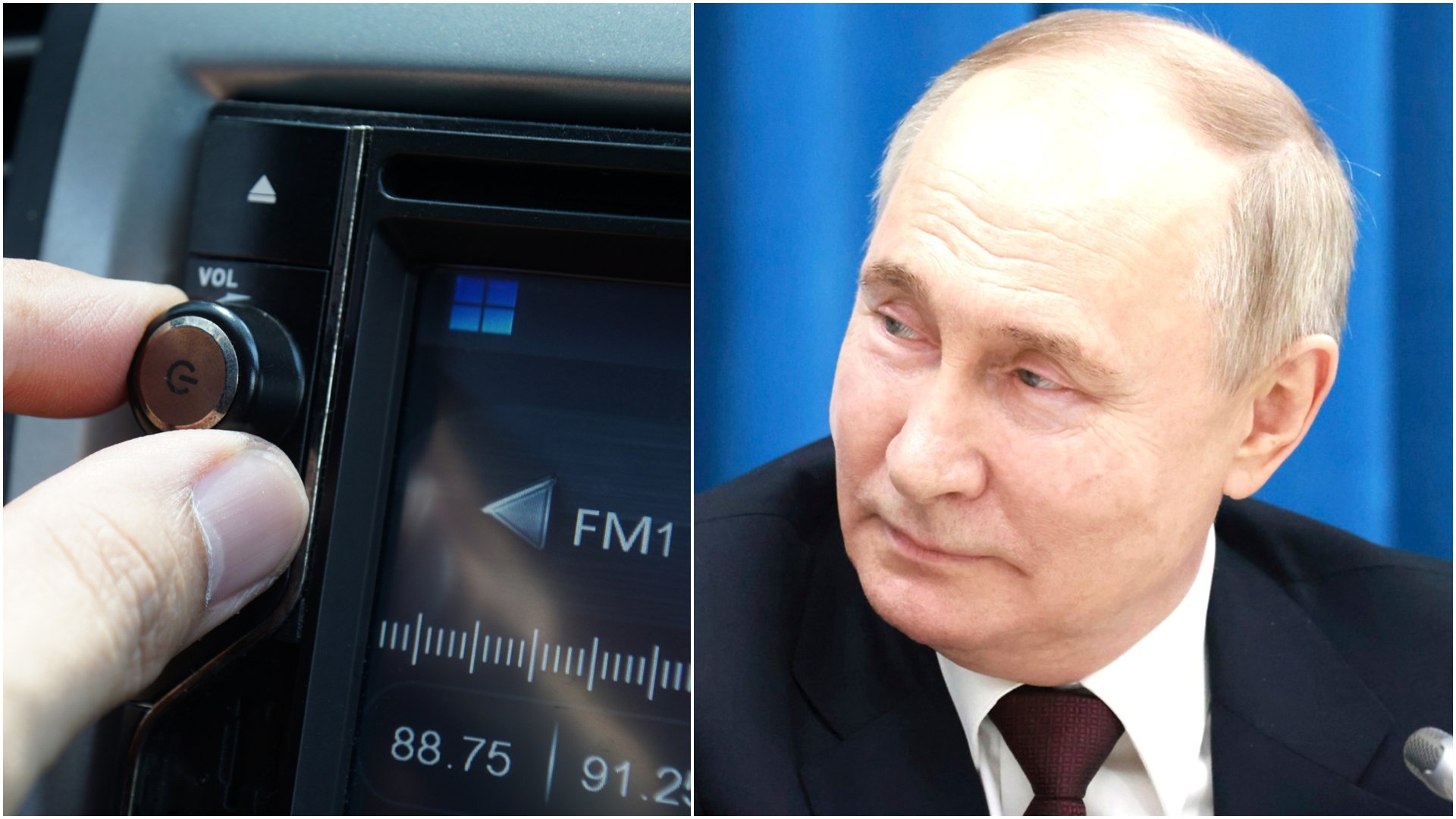 По радио в Литве – поздравления Путина женщинам: как такое возможно