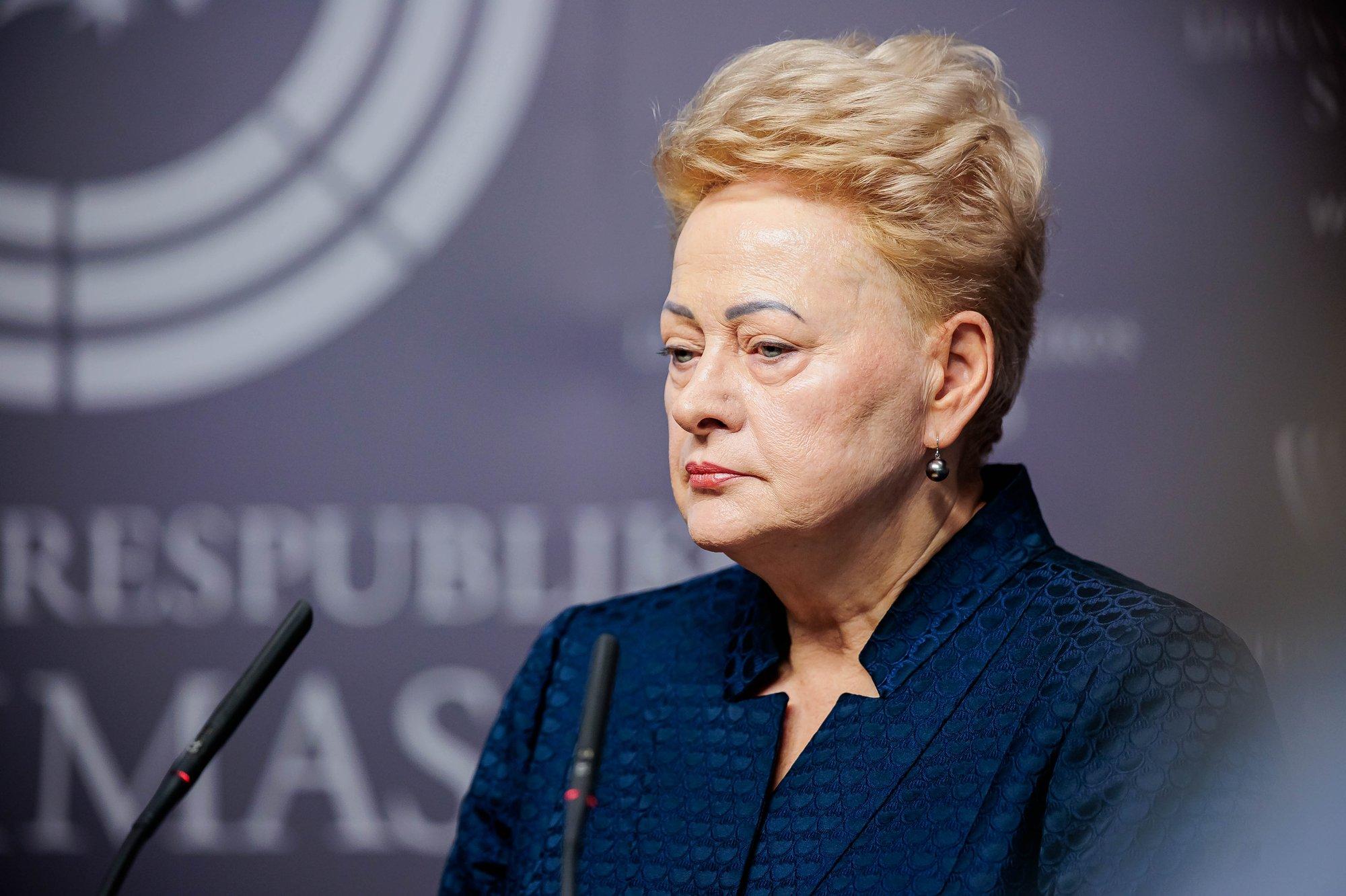 Outcome of US presidential election may not be great for Europe – Grybauskaitė