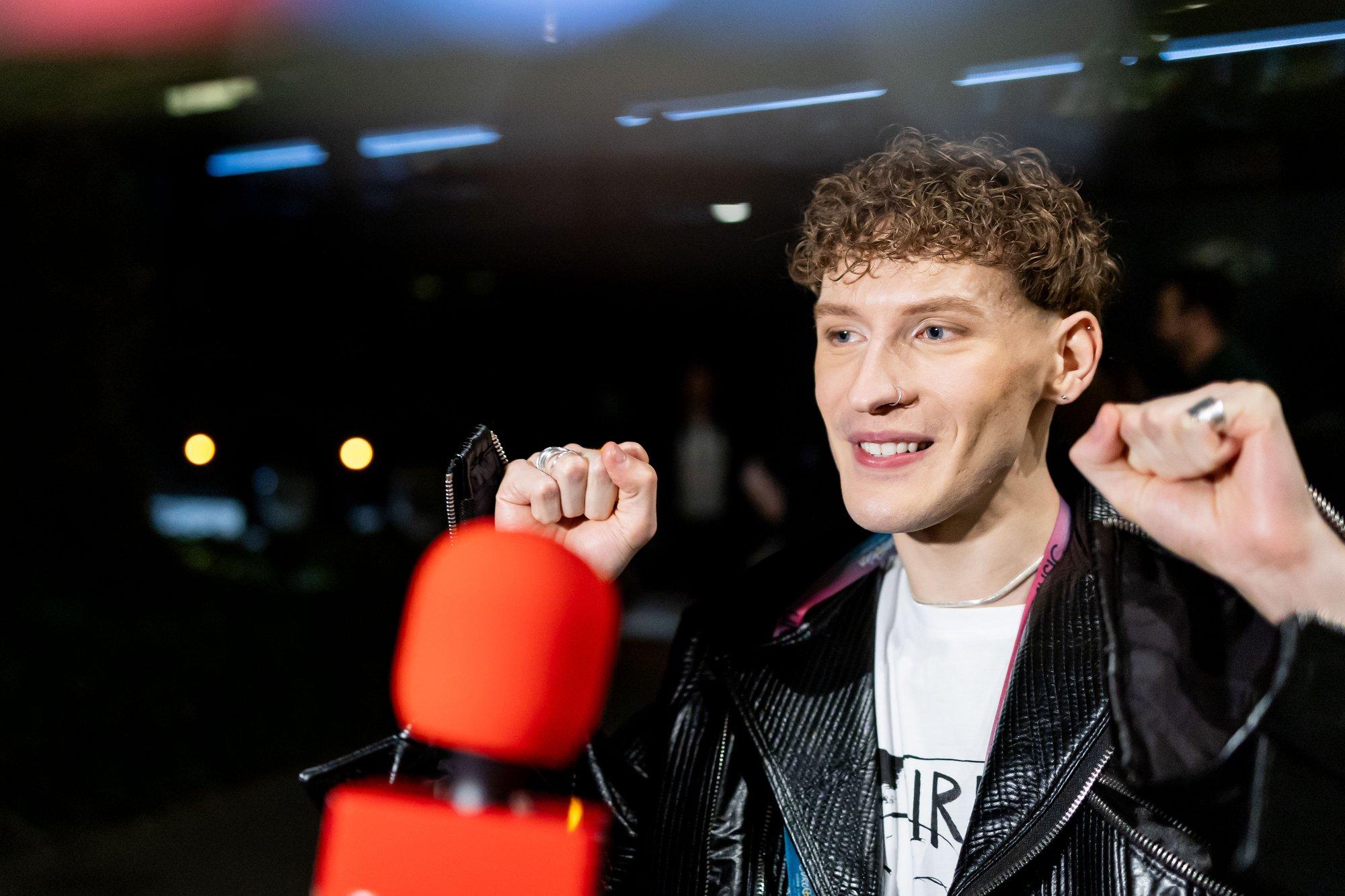 Lithuania’s representative Silvester Belt advances to Eurovision final