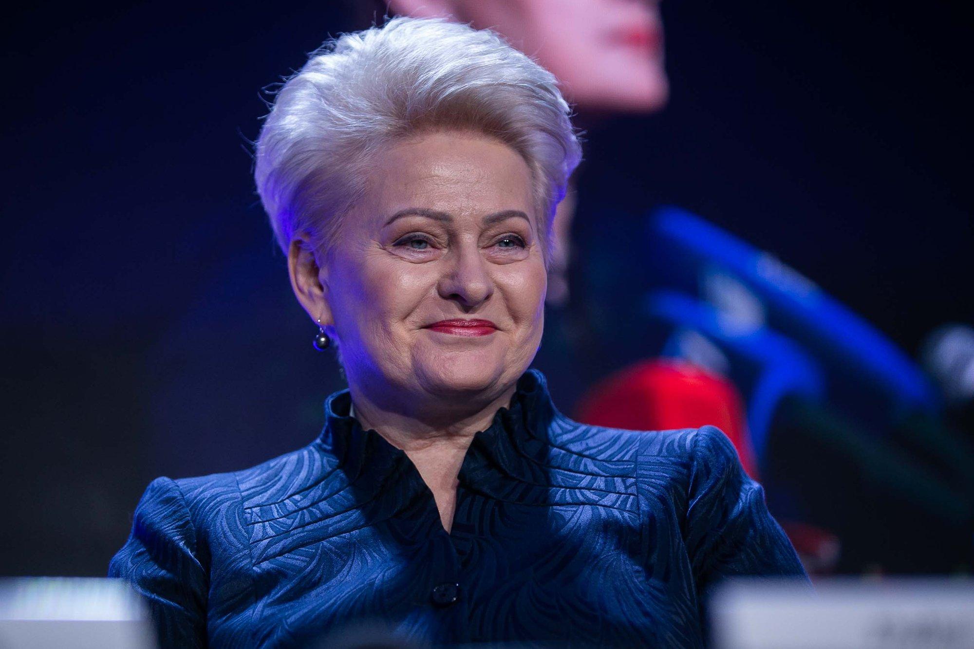 Former president Grybauskaitė earns prestigious Point-Alpha-Award
