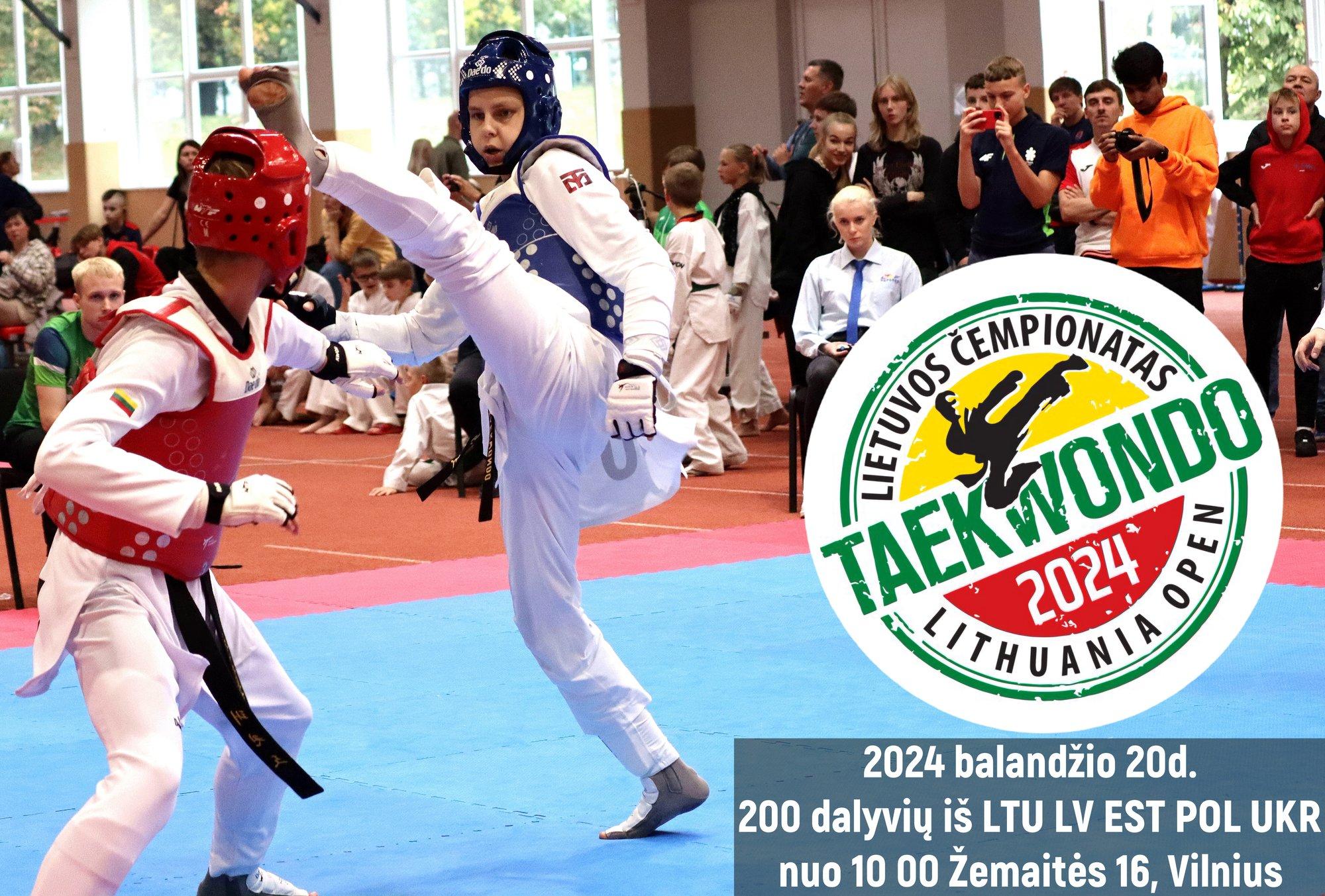 Atviras Lietuvos Taekwondo čempionatas 2024