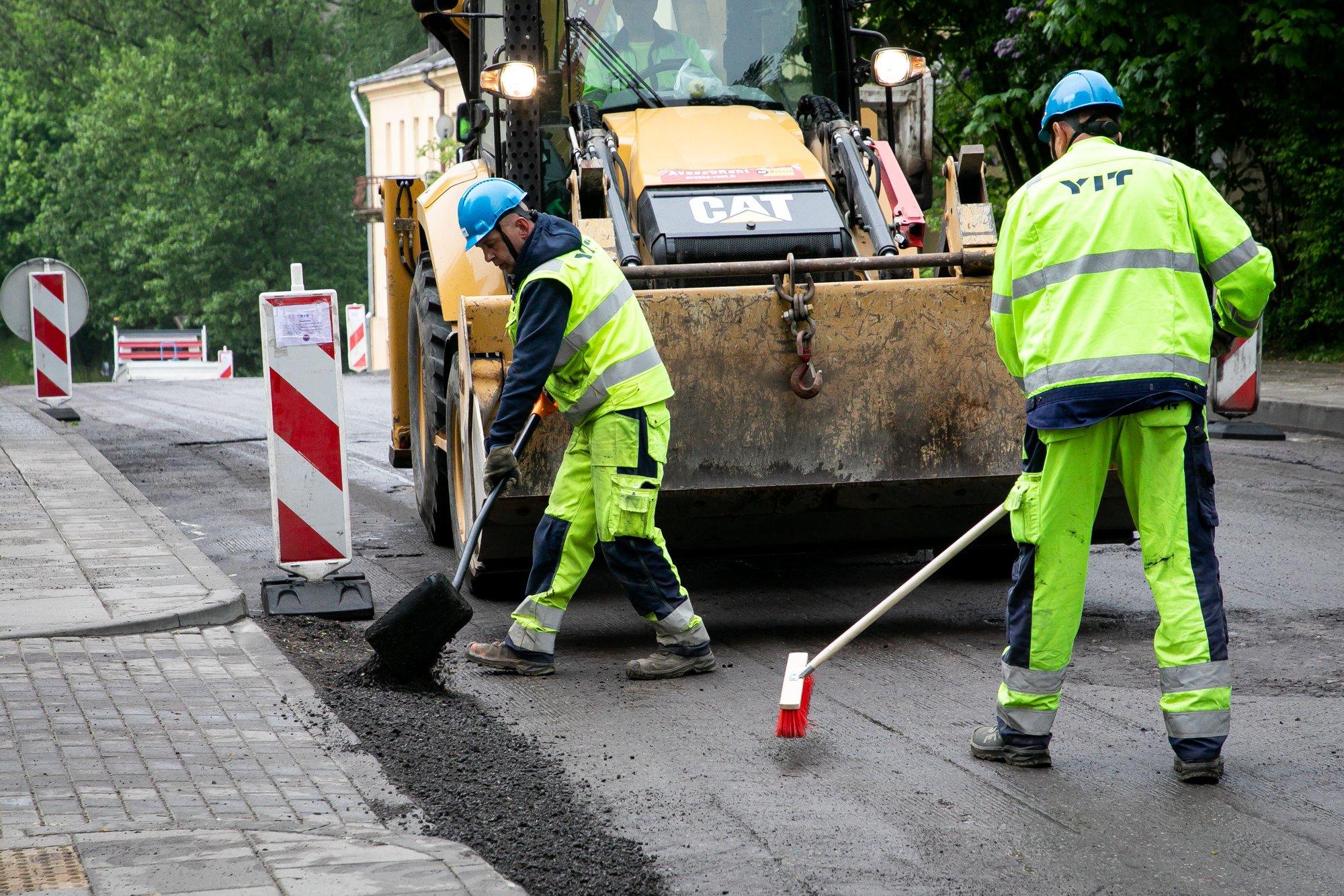 100 km of Vilnius’ streets to be repaved
