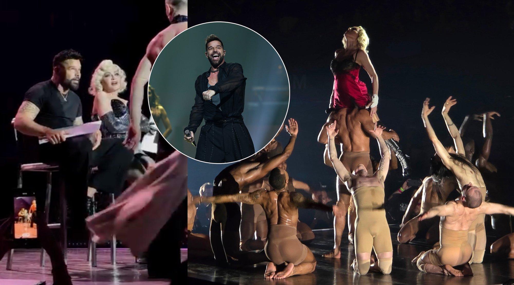 Ricky Martiną Madonnos koncerto scenoje ištiko erekcija: nejaukią akimirką užfiksavo žiūrovai