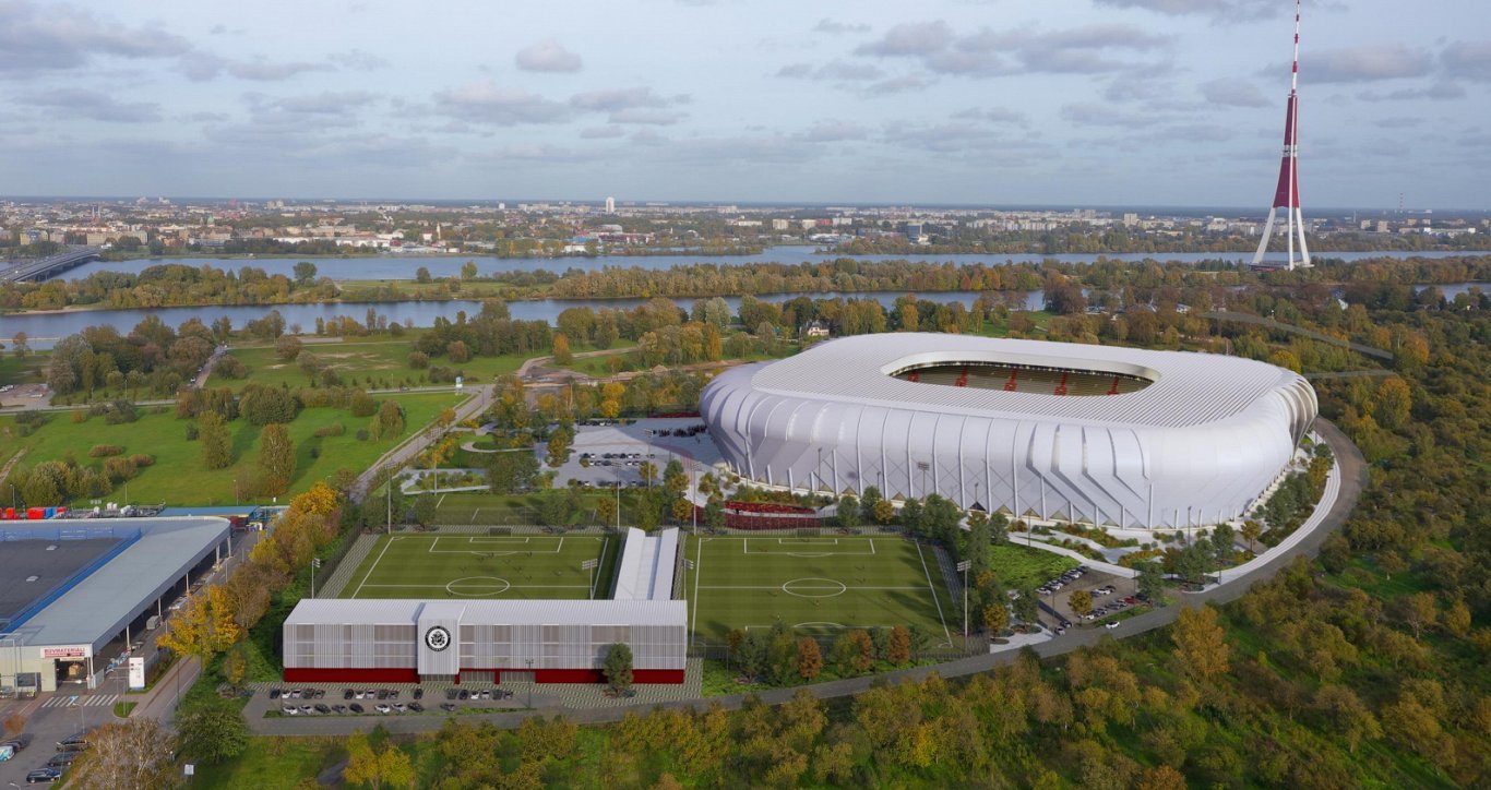 Ryga planuoja statyti antrąjį stadioną: kaina – 50 milijonų