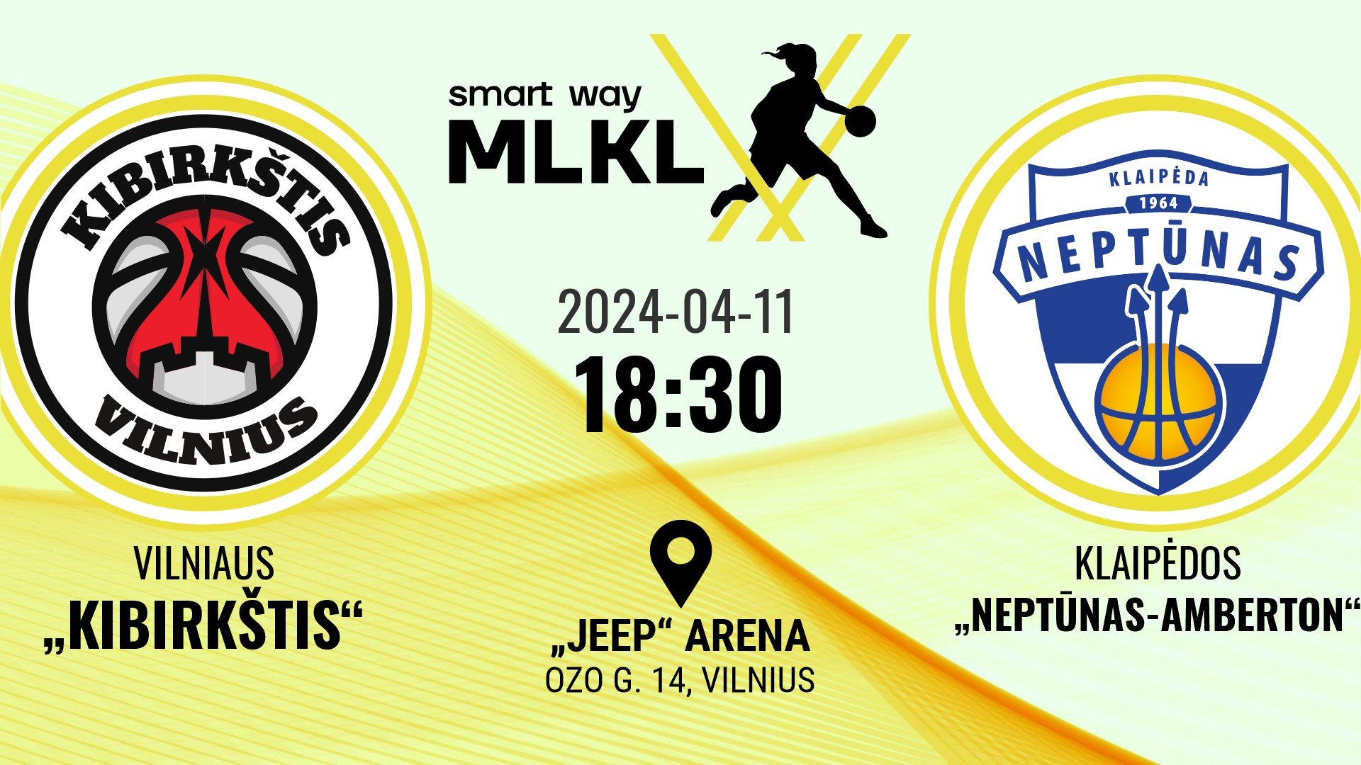 Smart Way“ MLKL: Vilniaus „Kibirkštis“ – Klaipėdos „Neptūnas-Amberton“