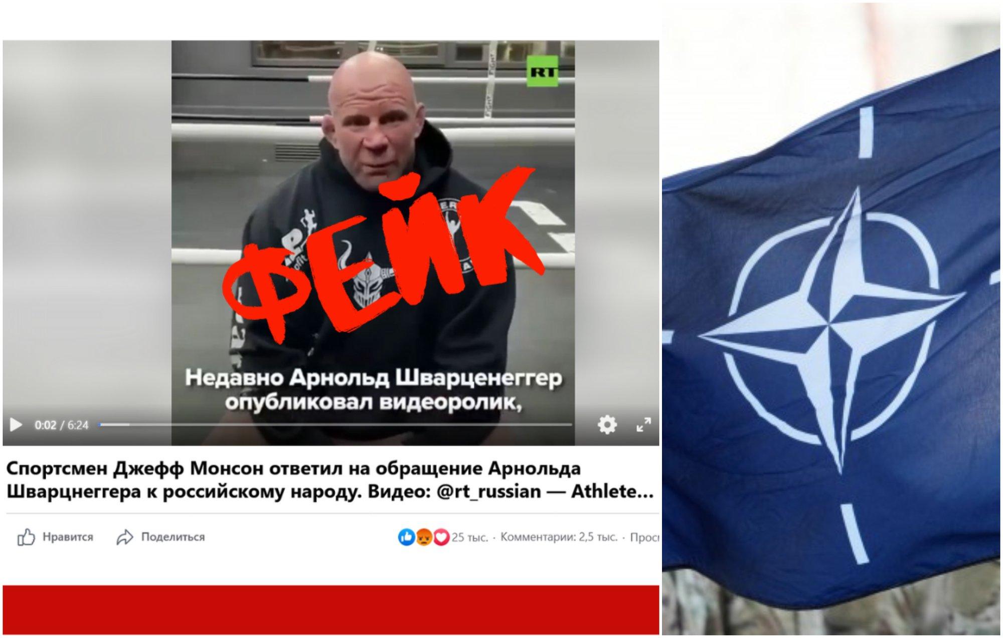 Фейк: Украину могли принять в НАТО, поэтому России пришлось начать военные действия