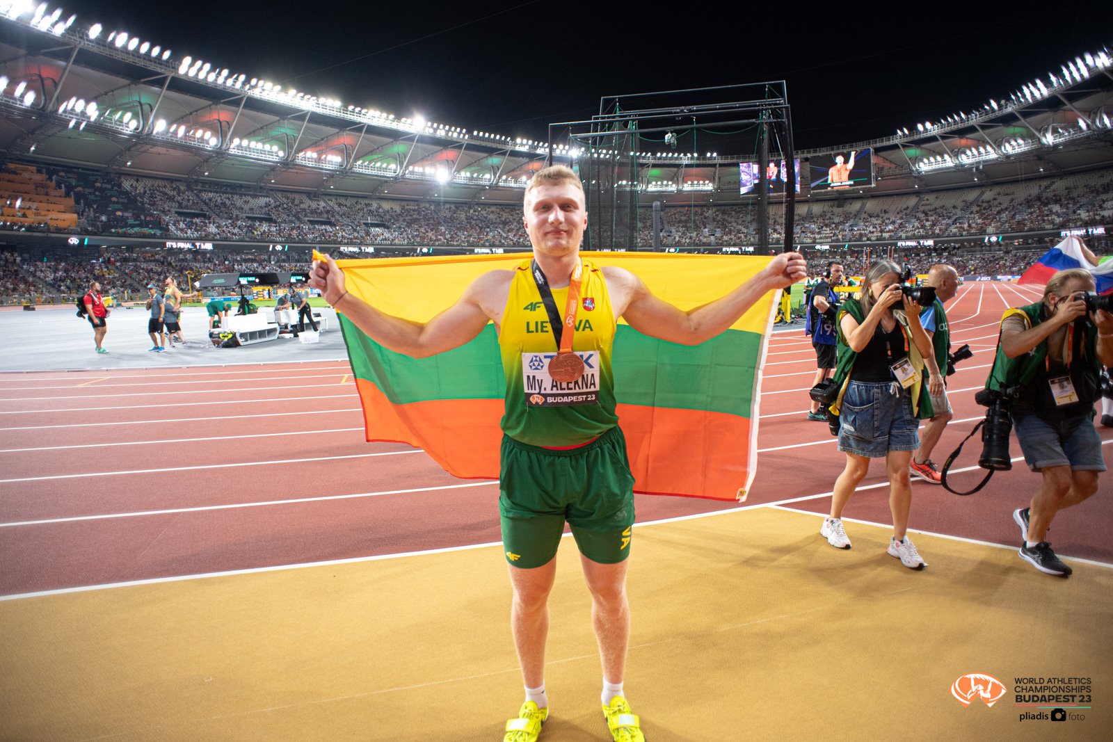 Литовский дискобол Алекна завоевал бронзу чемпионата мира