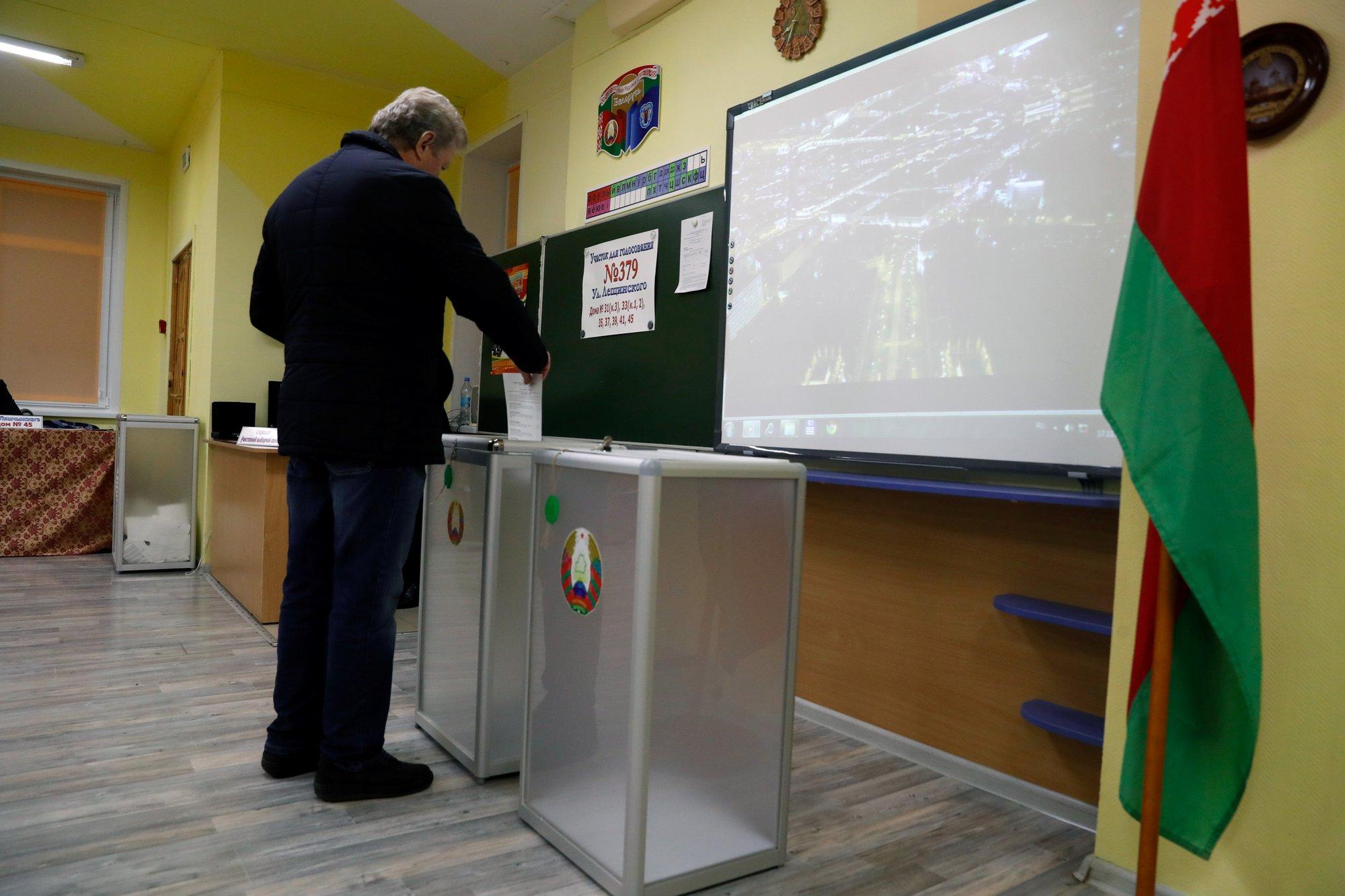 Парламентские выборы в Беларуси проходят без оппозиции