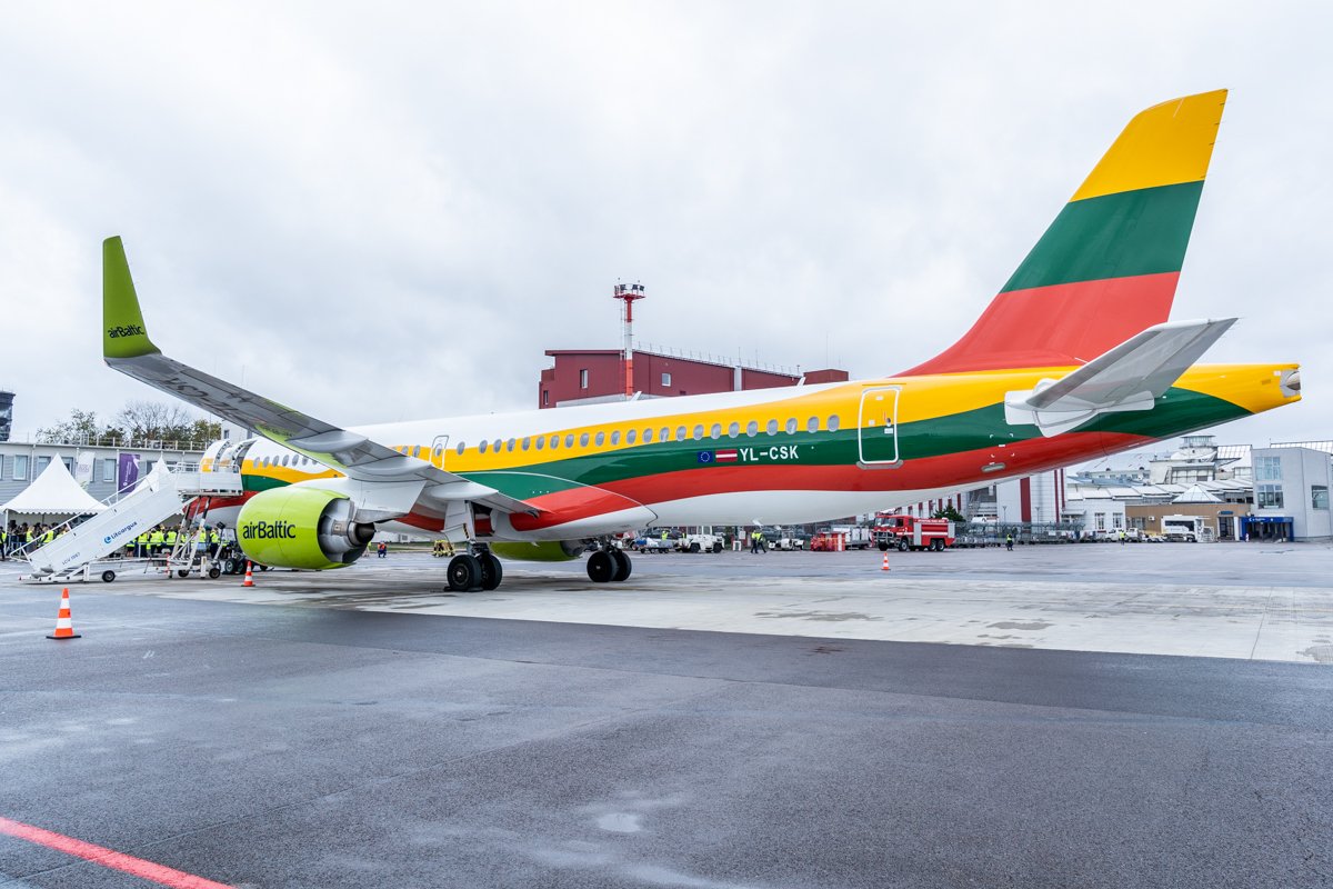 Авиакомпания AirBaltic откроет новое направление из Вильнюса