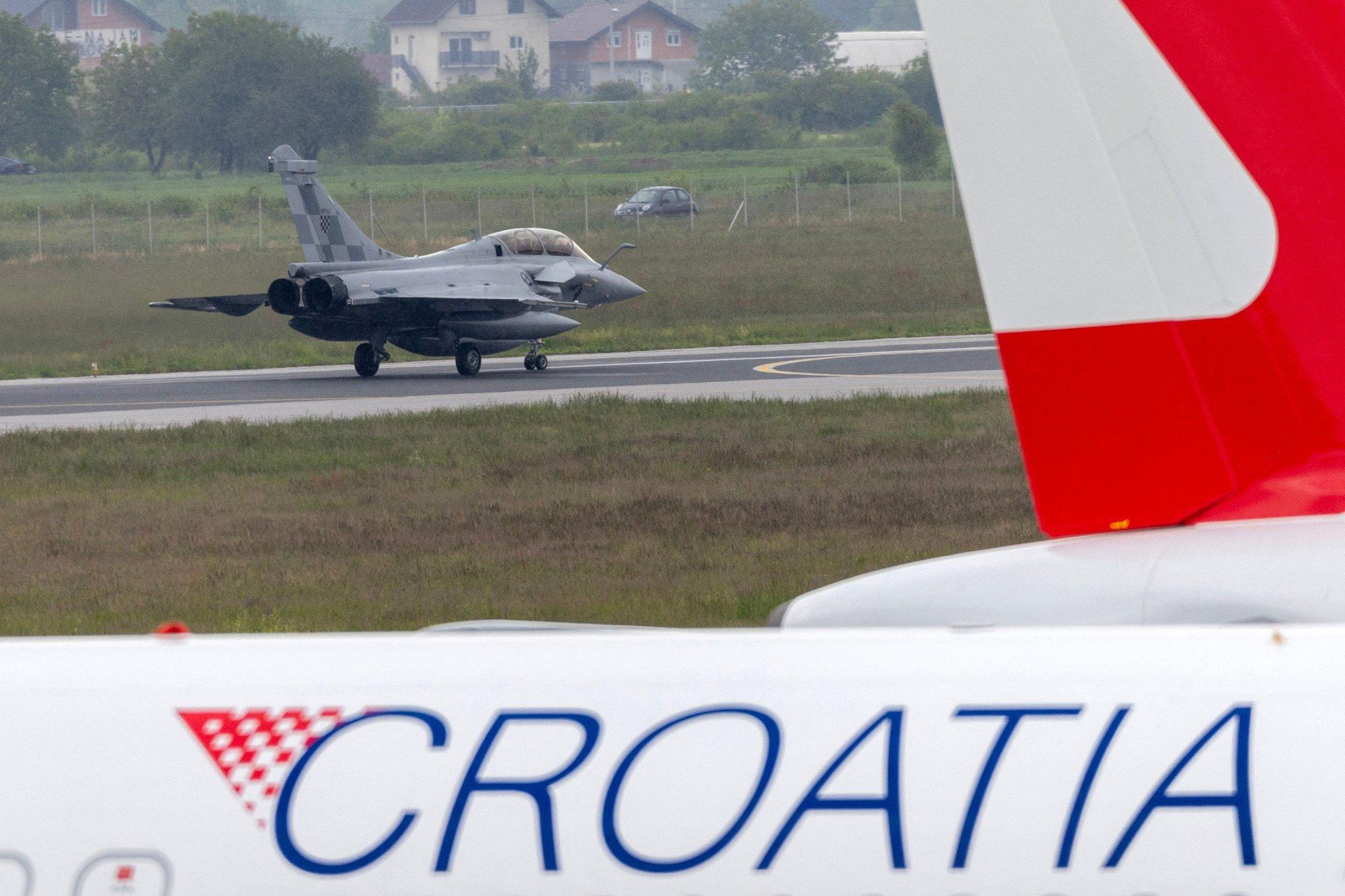 Kroatija gavo iš Prancūzijos pirmuosius naikintuvus „Rafale“