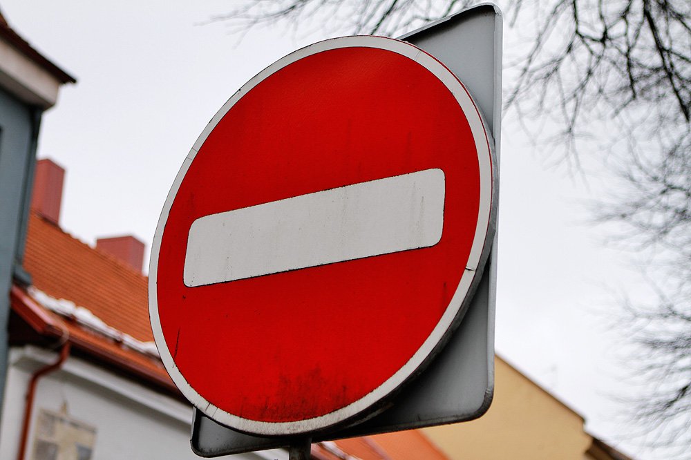 В Вильнюсе ограничено движение транспорта, закрыт Старый город