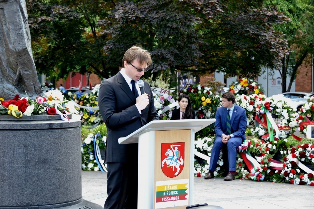 Vašingtone įvyko Lietuvos tremtinių atminties akcija „Ištark, išgirsk, išsaugok“