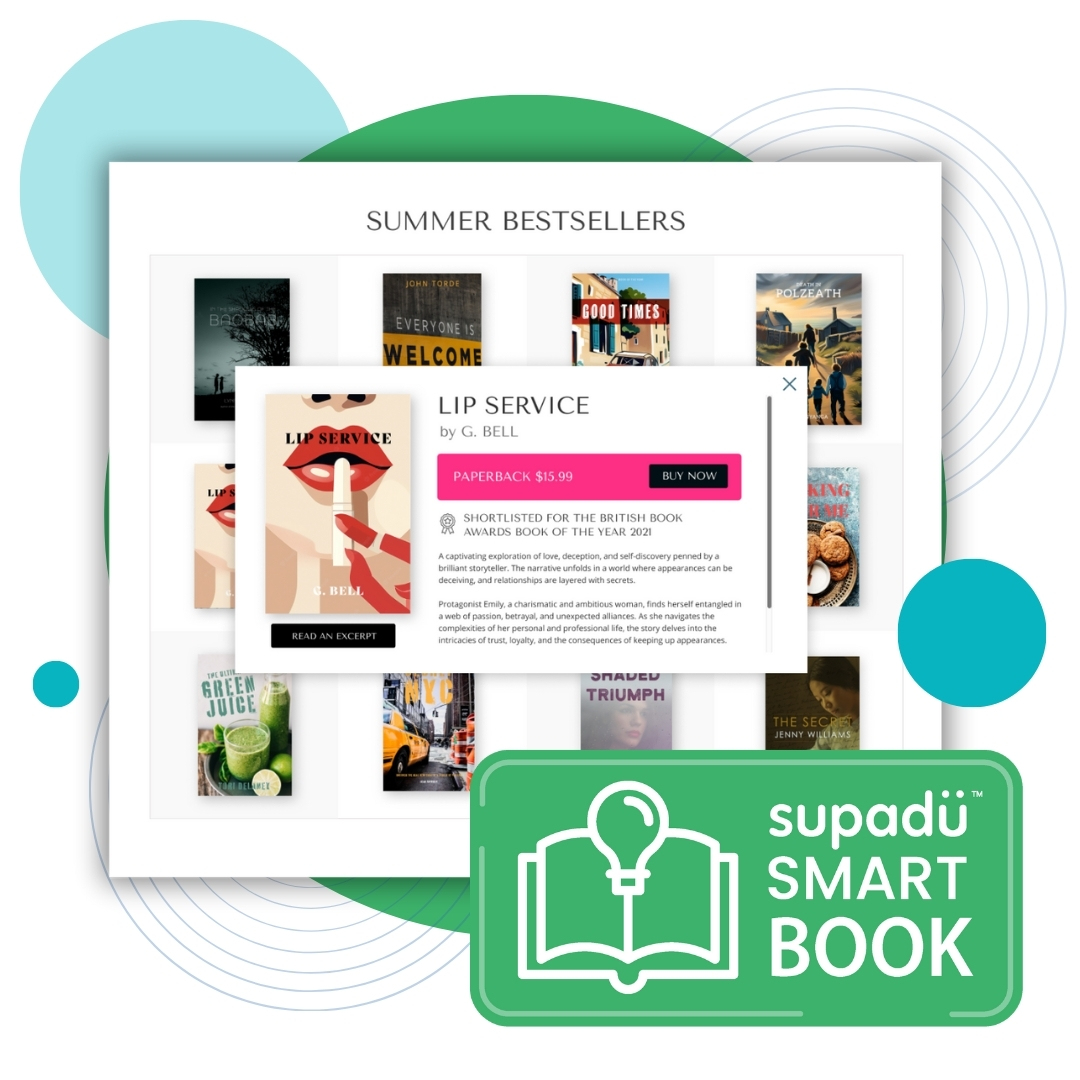 Supadu Smart Book Supadu Smart Buy buttons - marketing for publishers