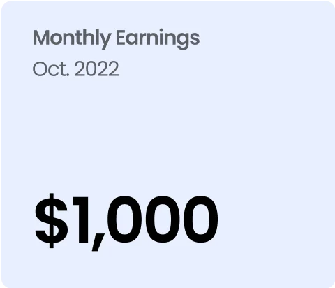 Clutch monthly earnings