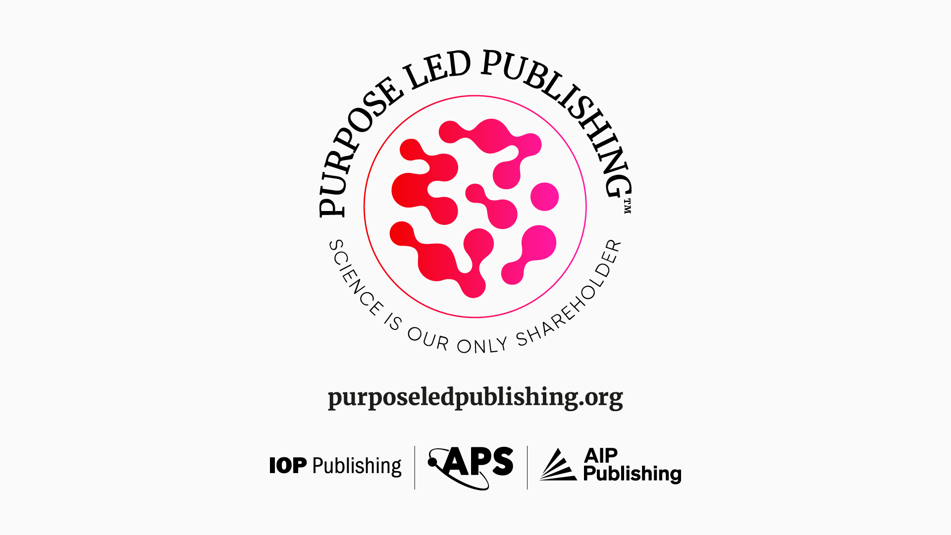 AIP Publishing, the American Physical Society, and IOP Publishing have joined forces to create Purpose-Led Publishing (PLP), a new coalition with a promise to always put purpose above profit. 
