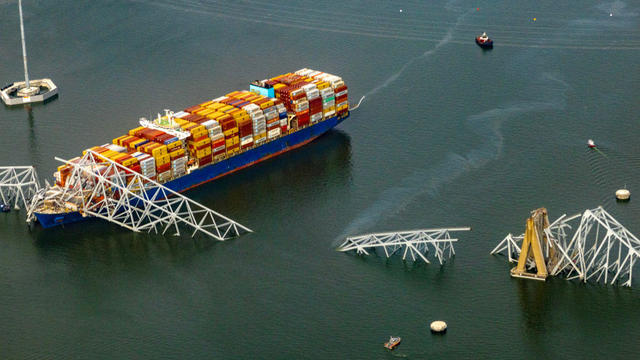 Baltimore's Francis Scott Key Bridge Collapses After Being Struck By Cargo Ship 