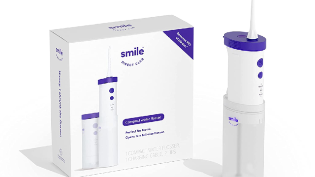 smile direct club compact water flosser 