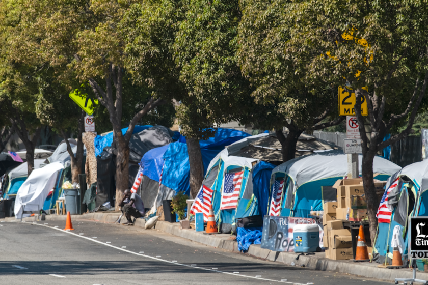 LA Times Today: Supreme Court divided on homelessness case that will impact California encampment policy