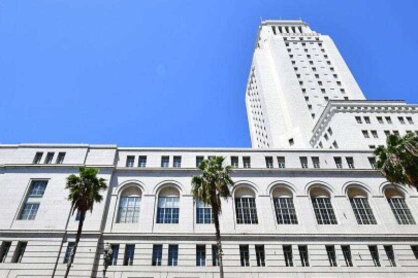 Los Angeles City Hall.