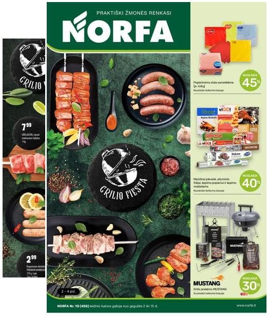 Norfa - Akcijų leidinys NORFA Nr.10 (458) 2024-05-02 – 2024-05-15