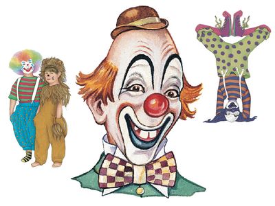 Illustrations of Clowns