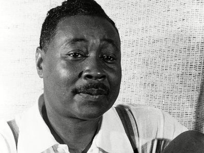 American writer Claude McKay; undated photo.