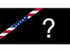 Partially obstructed United States flag. Thumbnail for Name that Flag Quiz.