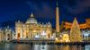 The architecture of St. Peter's Basilica