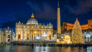 Visit St. Peter's Basilica and learn about the history and architectural styles of this holy place