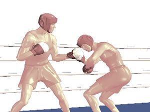 Study how a boxer delivers an uppercut with a twist of the hips and lead foot in the direction of the blow