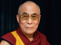 Tibetan leader Dalai Lama, 2008.