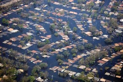 flooding caused by Hurricane Katrina