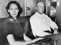 In 1958, Mildred Loving, a black woman, and her white husband, Richard Loving, went to Washington to get married. After they returned to Central Point, police raided their home and arrested them